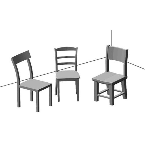 Assorted chairs set#1