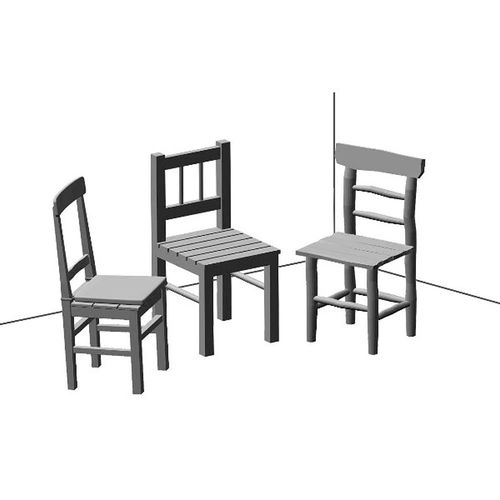 Assorted chairs set#3