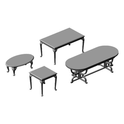 Assorted classic tables