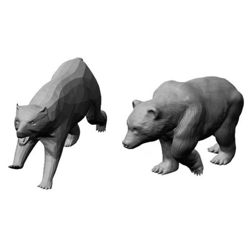 Bears in motion