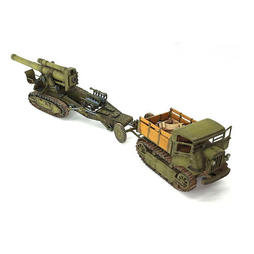 Stalinets STZ-5 + M1931 B-4 Howitzer
