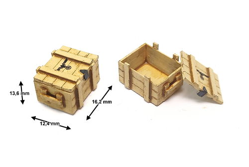 Caja de madera #3 (Asas de madera)