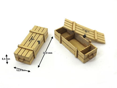 Wooden box #5 (Rope handles)