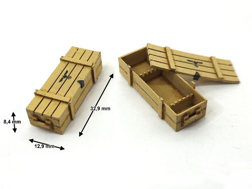 Caja de madera #5 (Asas de madera)