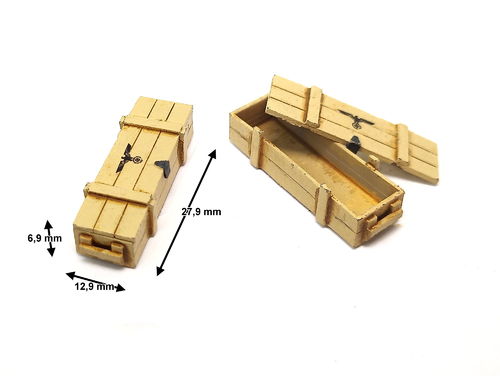 Caja de madera #6 (Asas de madera)