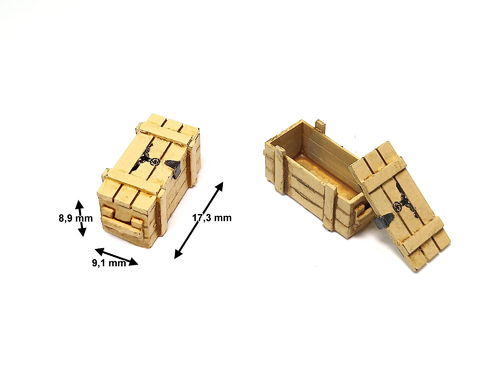 Wooden box #7 (Wooden handles)