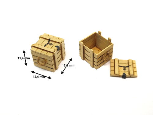 Caja de madera #8 (Asas de cuerda)
