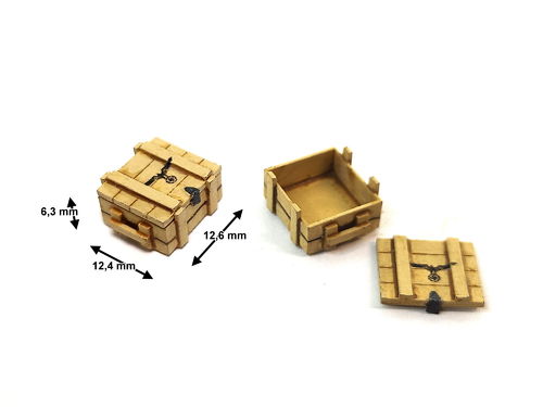 Caja de madera #9 (Asas de madera)