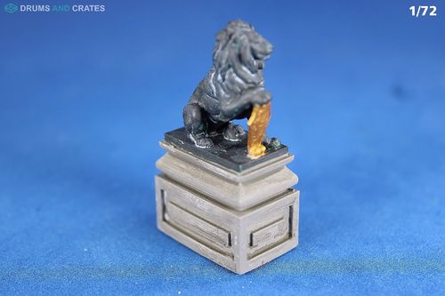 Estatua de león
