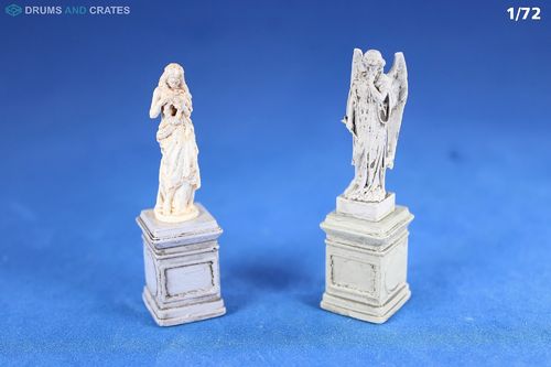 Allegoric statues